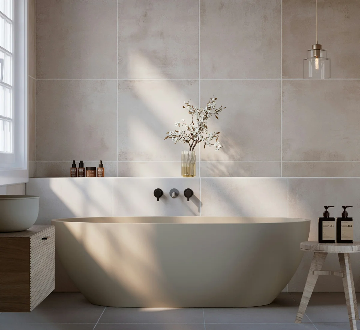 Modernes Bad und Sanitärdesign